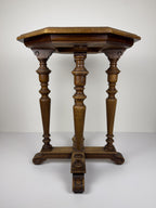 Vintage wooden side table, Italy 1950s