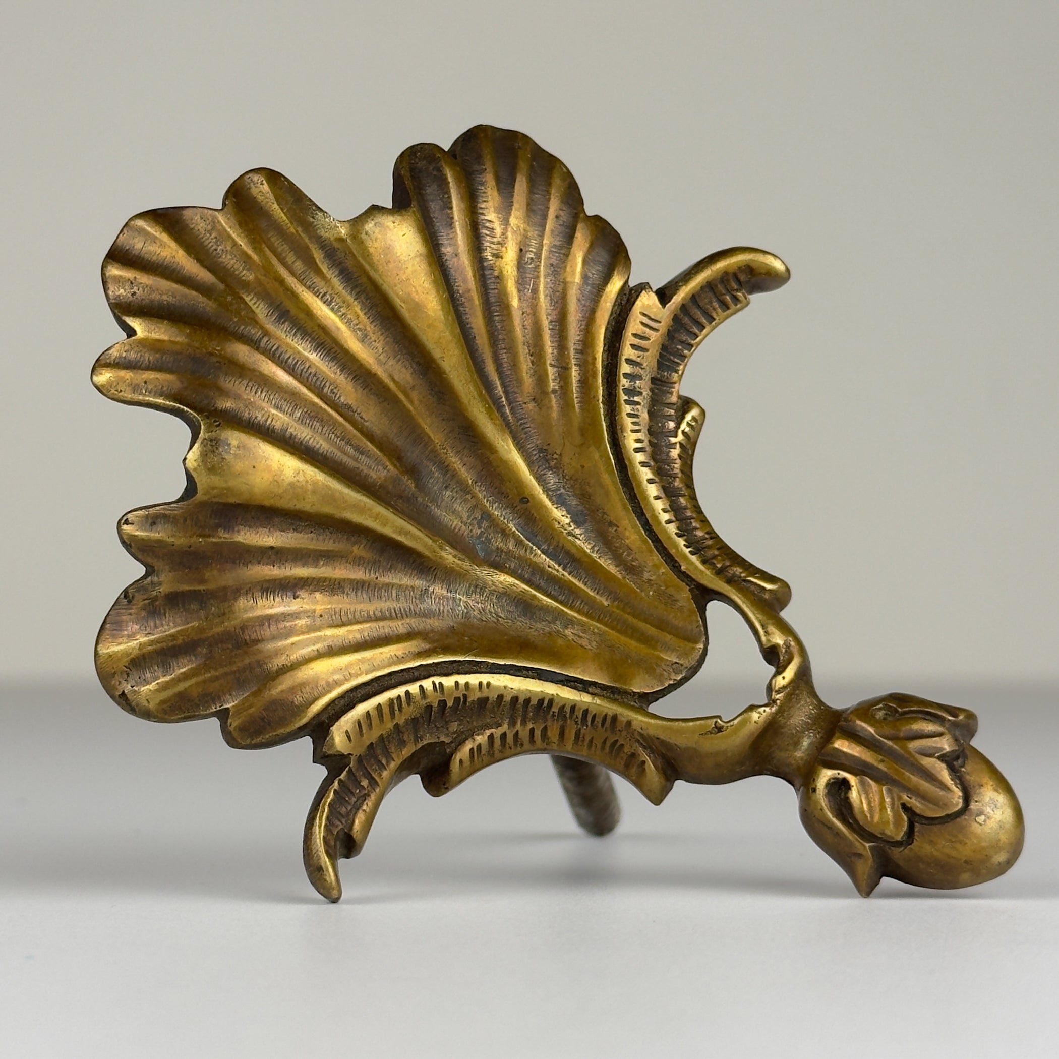 Antique bronze furniture handles, Italy, 1930s, Vintage home decor