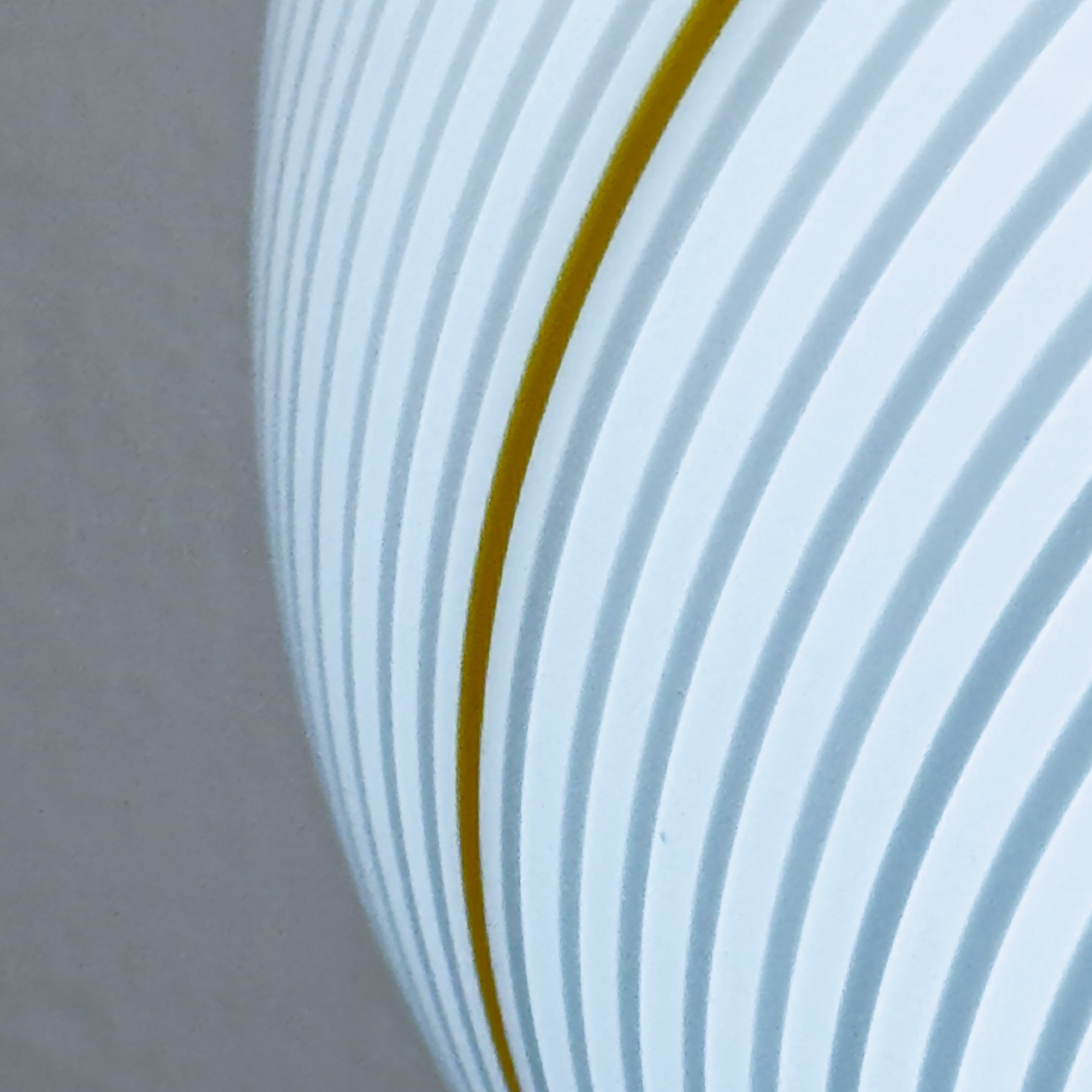 Classic swirl murano pendant lamp Vetri Murano, Italy 1970s