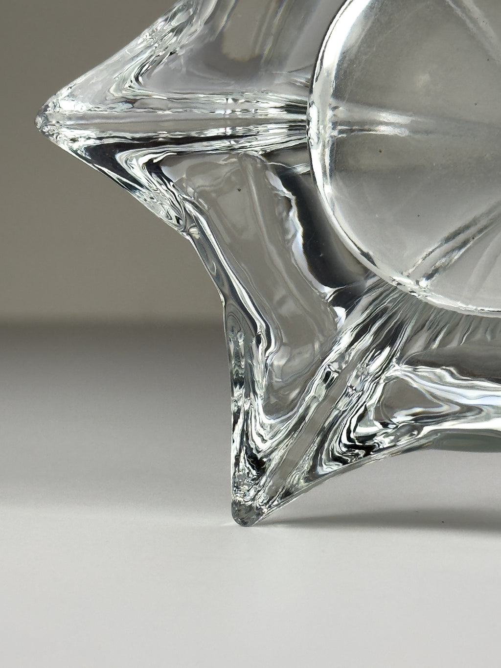 Large Crystal vase by Bohemia Crystalex, Czech Republic, 1990s