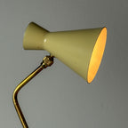 Vintage metal table lamp by Stilnovo, Italy 1950s