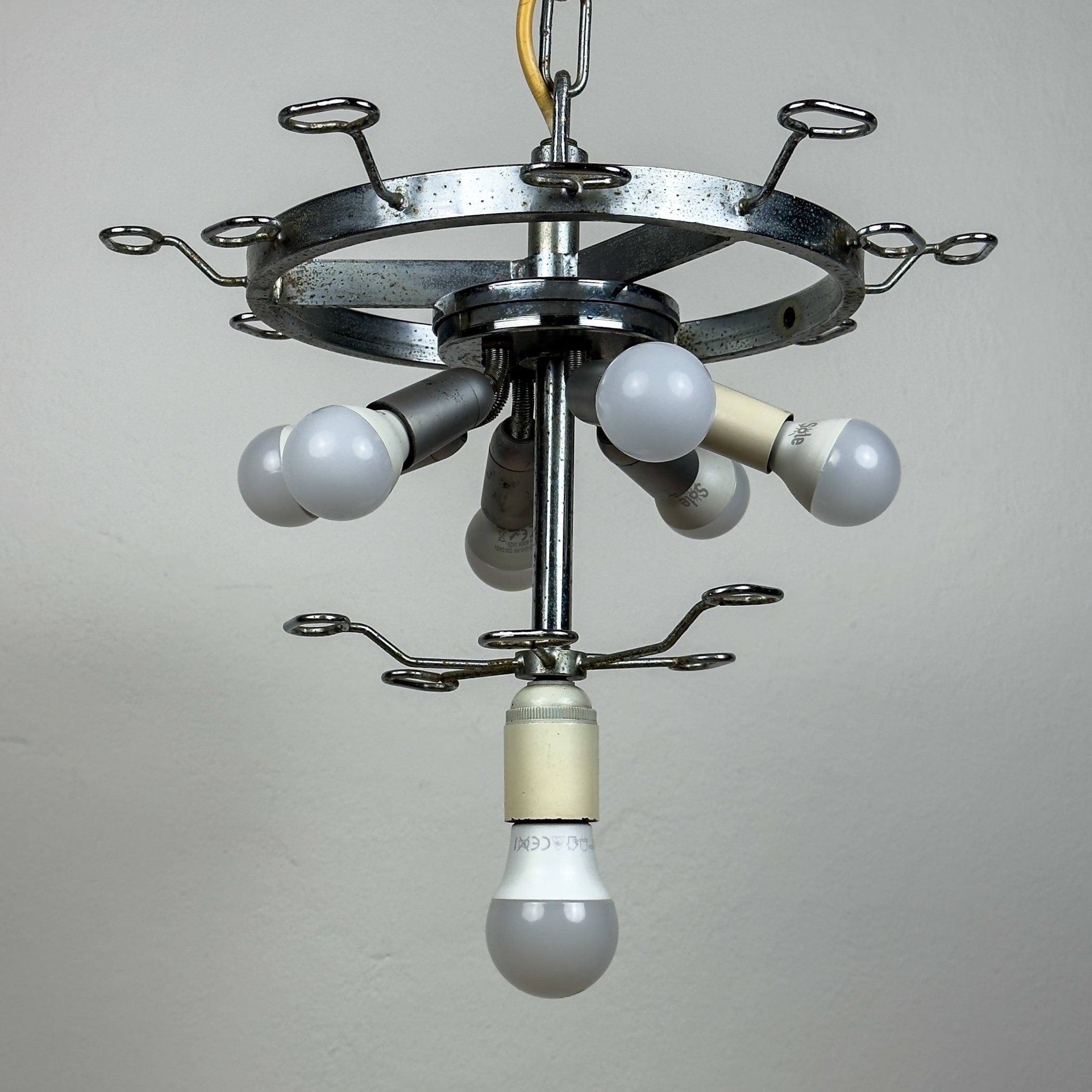 Vintage Murano chandelier by Mazzega, Italy 1970s