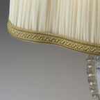 Original Murano glass table lamp by Barovier and Toso, Italy 1980s