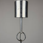 Vintage large crystal chandelier by Kaiser Leuchten, Germany 1960s