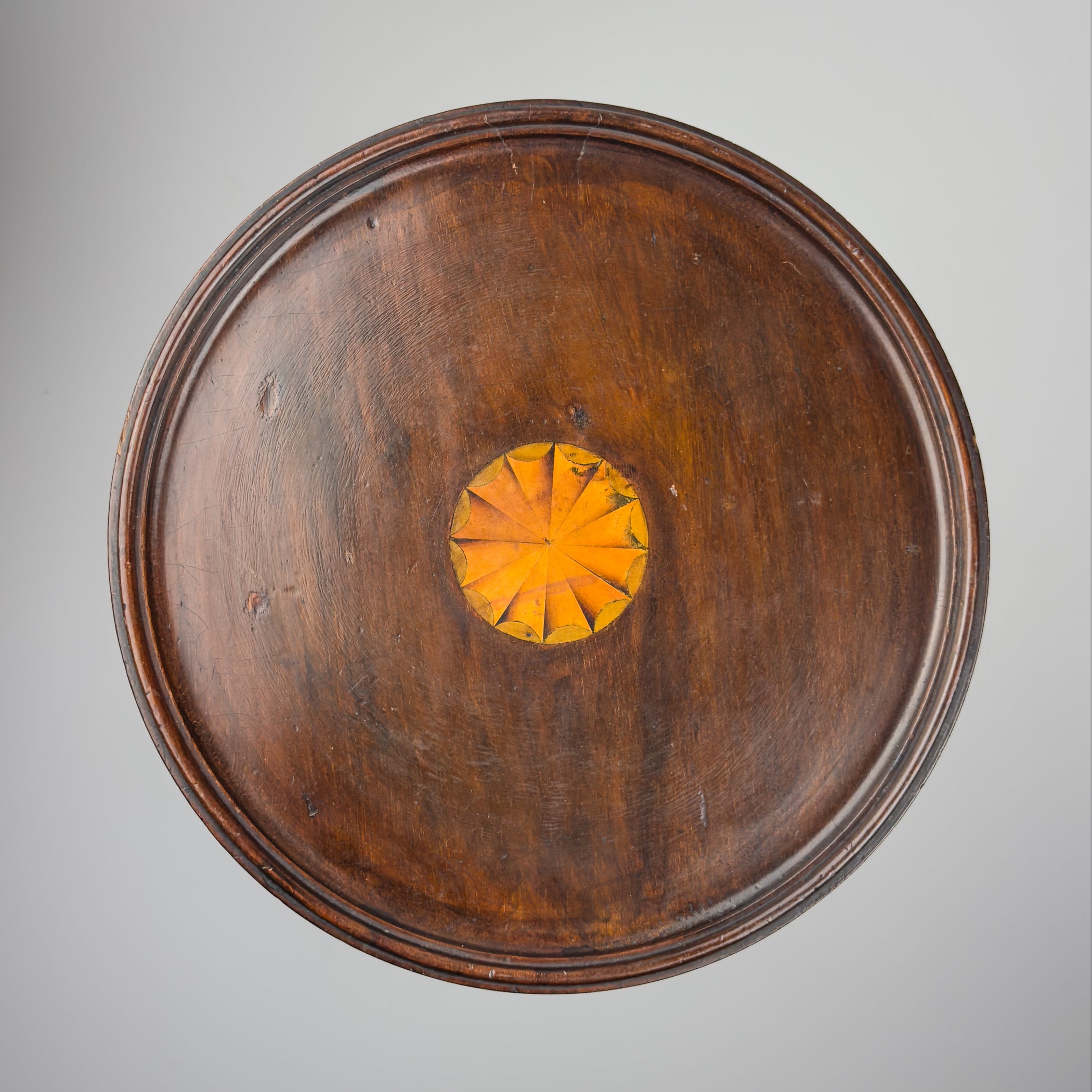 Antique Mahogany Wine Table, England 1900s