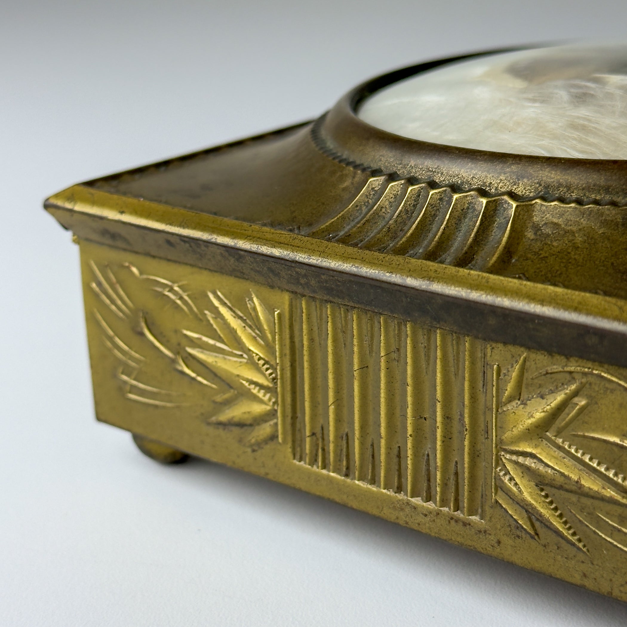 Vintage jewelry box by Dralle, Germany 1930s