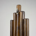 Vintage wooden hangers, Italy, 1970s, Set of 2