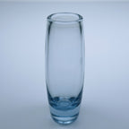 Original blue glass vase by Per Lütken for Holmegaard, Denmark, 1960s
