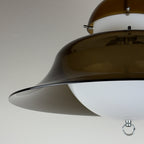 Vintage pendant lamp by Sijaj Hrastnik, style KD14 Sergio Asti for Kartell, Yugoslavia 1960s