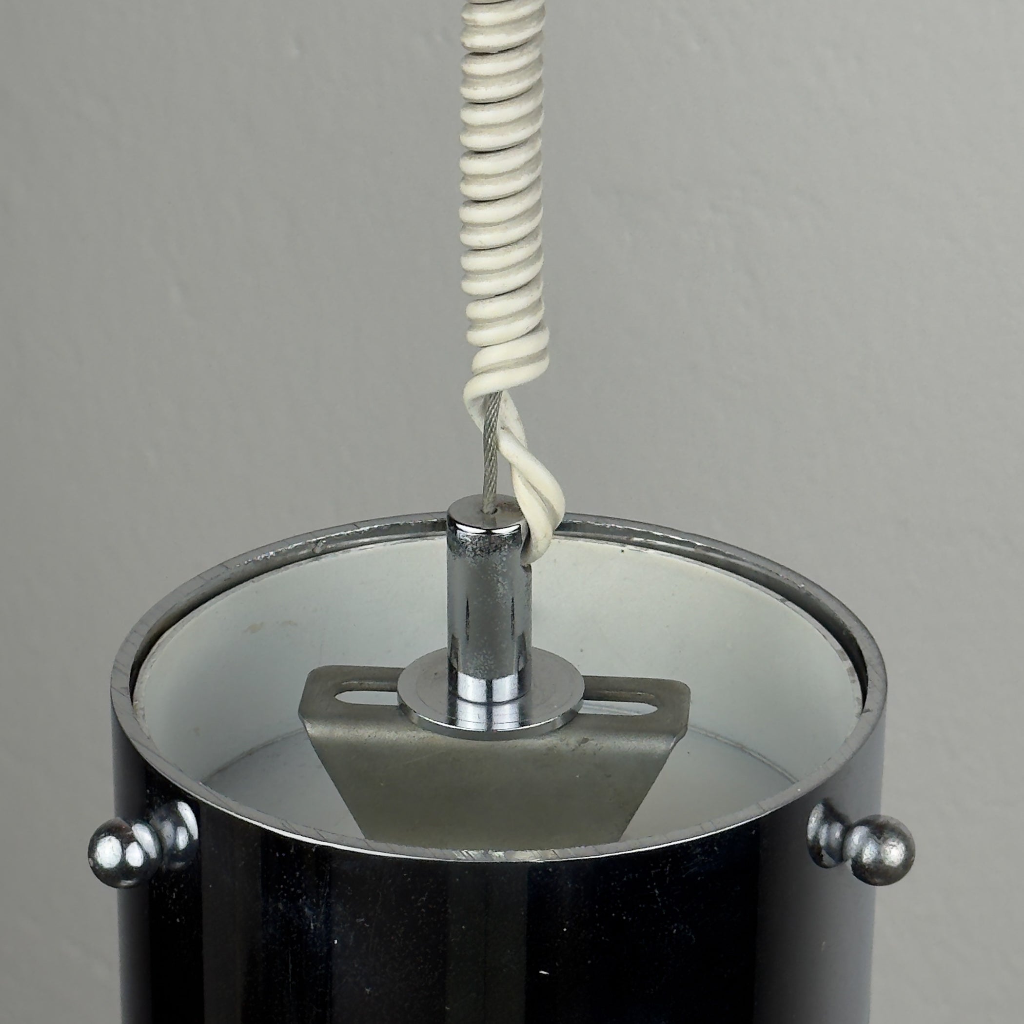 Vintage pendant lamp Membrane by Toni Zuccheri for Venini, Italy 1960s