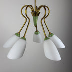 Vintage Stilnovo chandelier, Italy 1940-50s