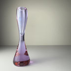 Vintage pink murano vase, Italy, 1970s