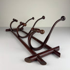 Antique Wooden Coat Rack, Italy 1930s