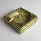 Vintage onyx ashtray, Italy, 1950s