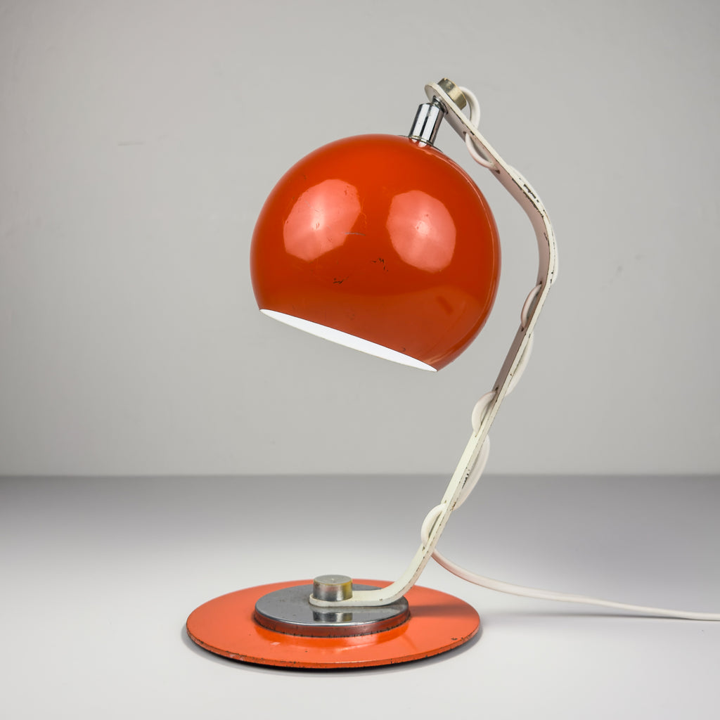 Mid-Century Eyeball Desk Lamp, Italy, 1970s