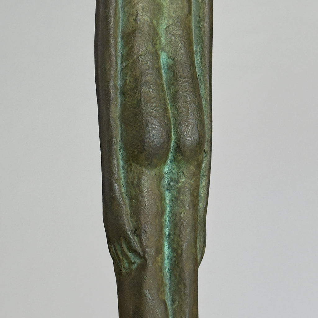 Vintage Bronze Sculpture Ombra della Sera, Italy 1950-70s