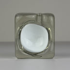Vintage murano glass ashtray by Alfredo Barbini, Italy 1980s