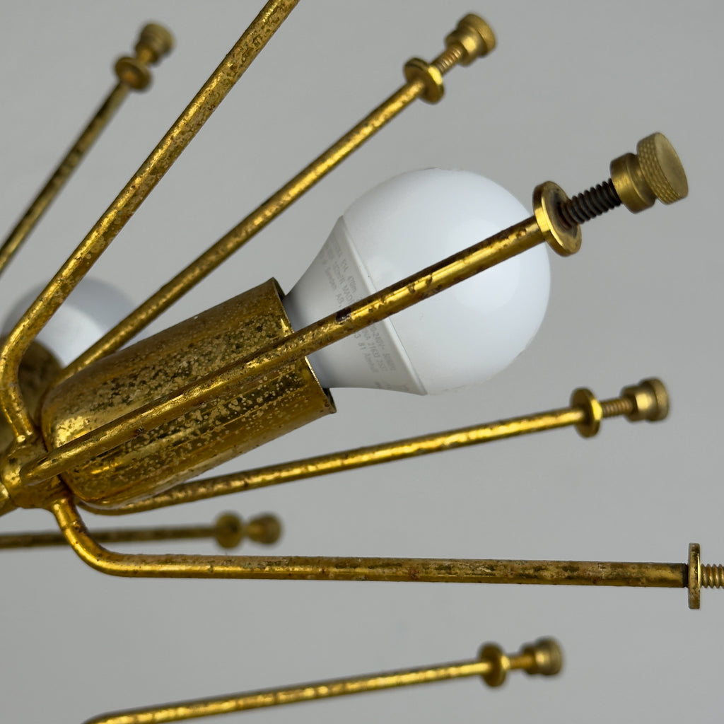 Mid-century Sputnik chandelier by Fontana Arte, Italy 1970s