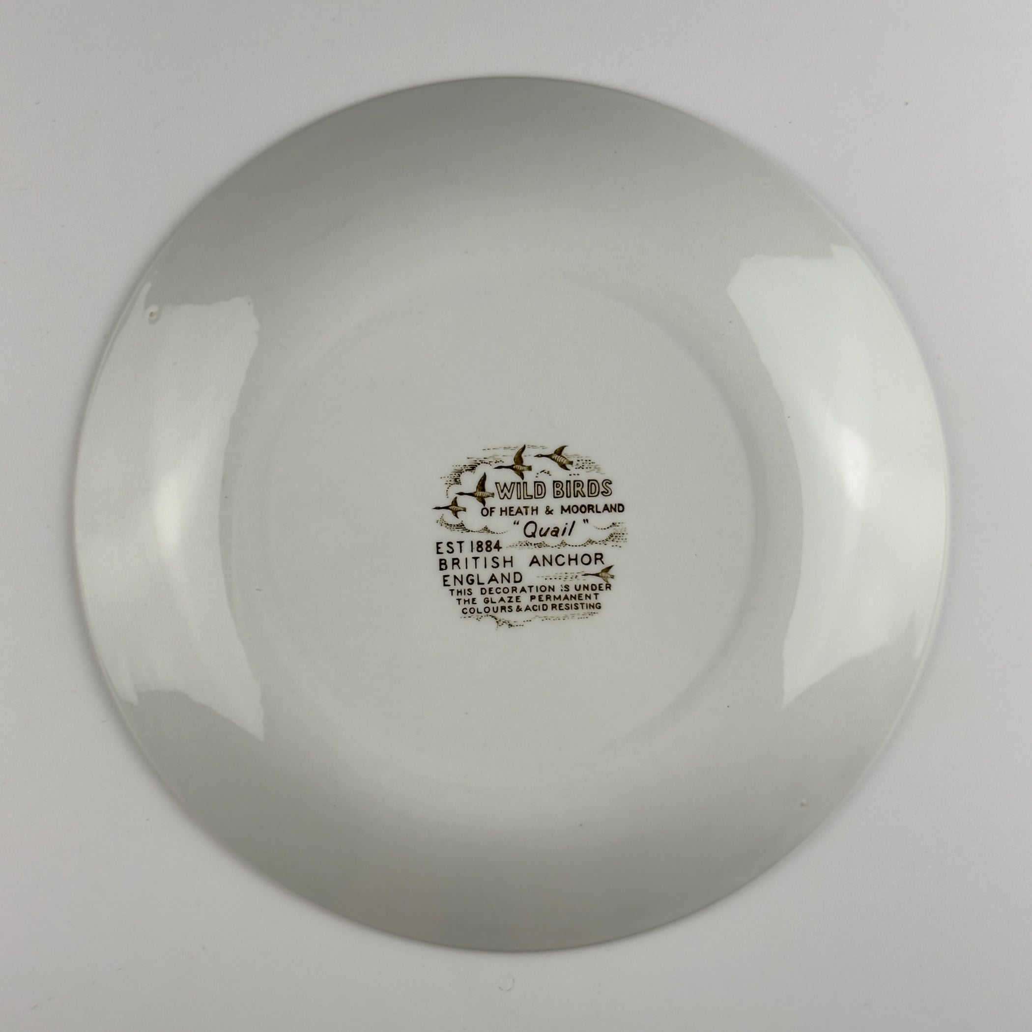 Vintage Johnson Brothers Game Birds Dinner Plates, Set of 7, England 1953-1976s