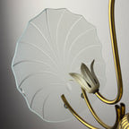 Antique chandelier, in style of Pietro Chiesa For Fontana Arte, Italy, 1930s