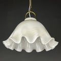 Vintage Murano Glass Fazzoletto Pendant Lamp - Mid-Century Italian Lighting