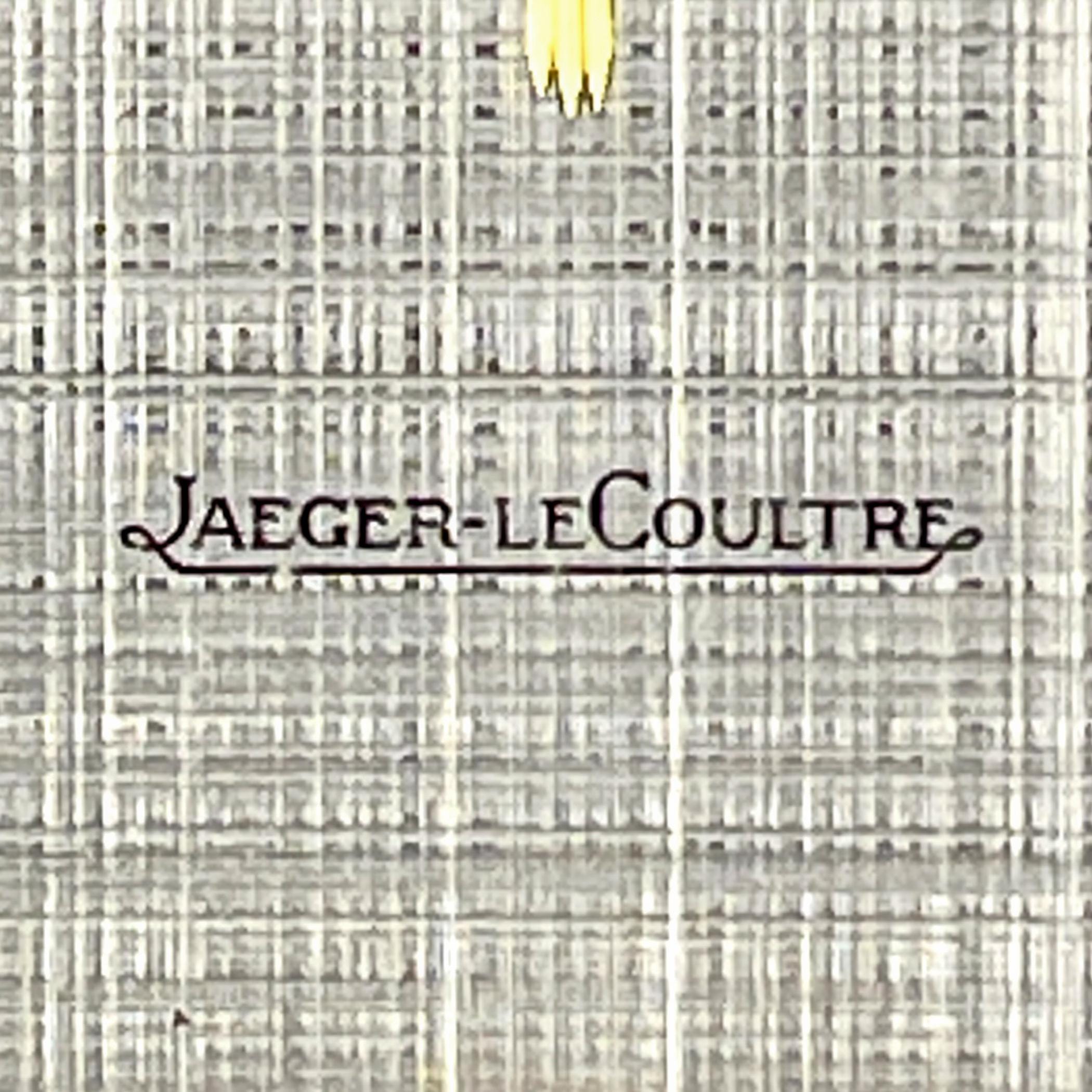 Travel alarm clock by Jaeger-LeCoultre, Swiss, 1950s, Vintage home decor