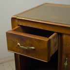 Vintage wood nightstands, Italy 1950s, Set of 2