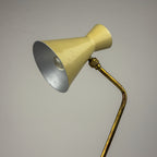 Vintage metal table lamp by Stilnovo, Italy 1950s