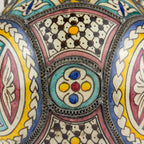 Vintage Moroccan Palatial Pottery Vase, Morocco 1930-50ss