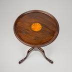 Antique Mahogany Wine Table, England 1900s