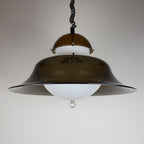 Vintage pendant lamp by Sijaj Hrastnik, style KD14 Sergio Asti for Kartell, Yugoslavia 1960s