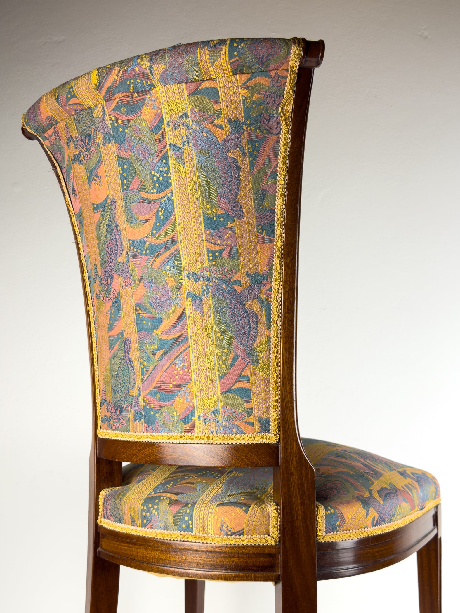 Vintage dining chairs, Set of 4, Italy 1950s