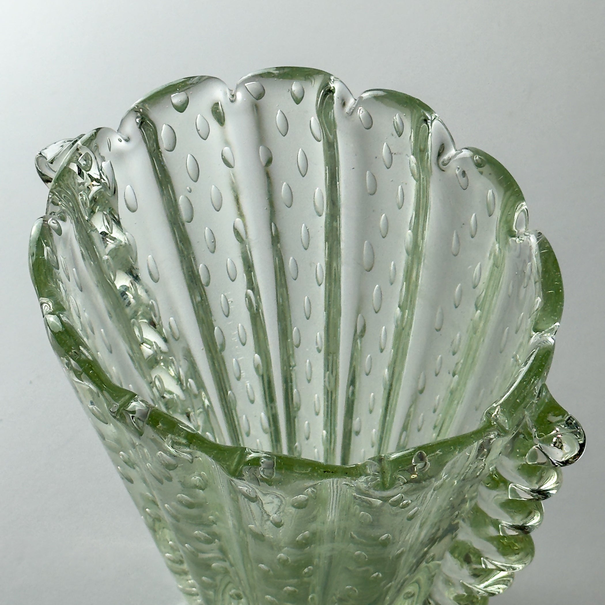 Vintage Murano glass Vase by Barovier & Toso, Italy 1930-40s