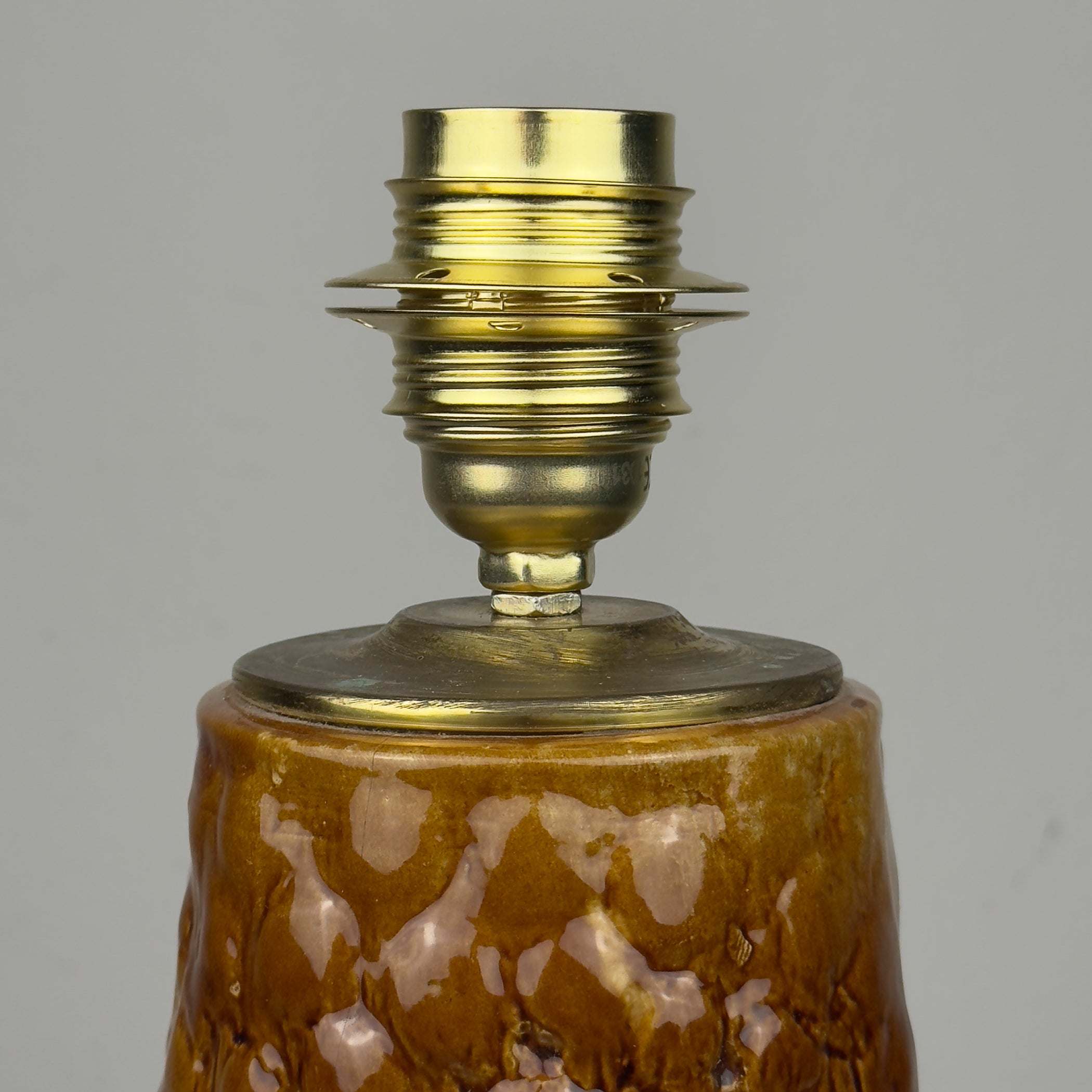 Vintage Ceramic table lamp LAVA by KIL Liboje, Yugoslavia, 1960s