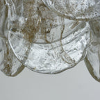 Vintage Murano chandelier by Mazzega, Italy 1970s