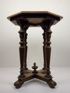 Vintage wooden side table, Italy 1950s