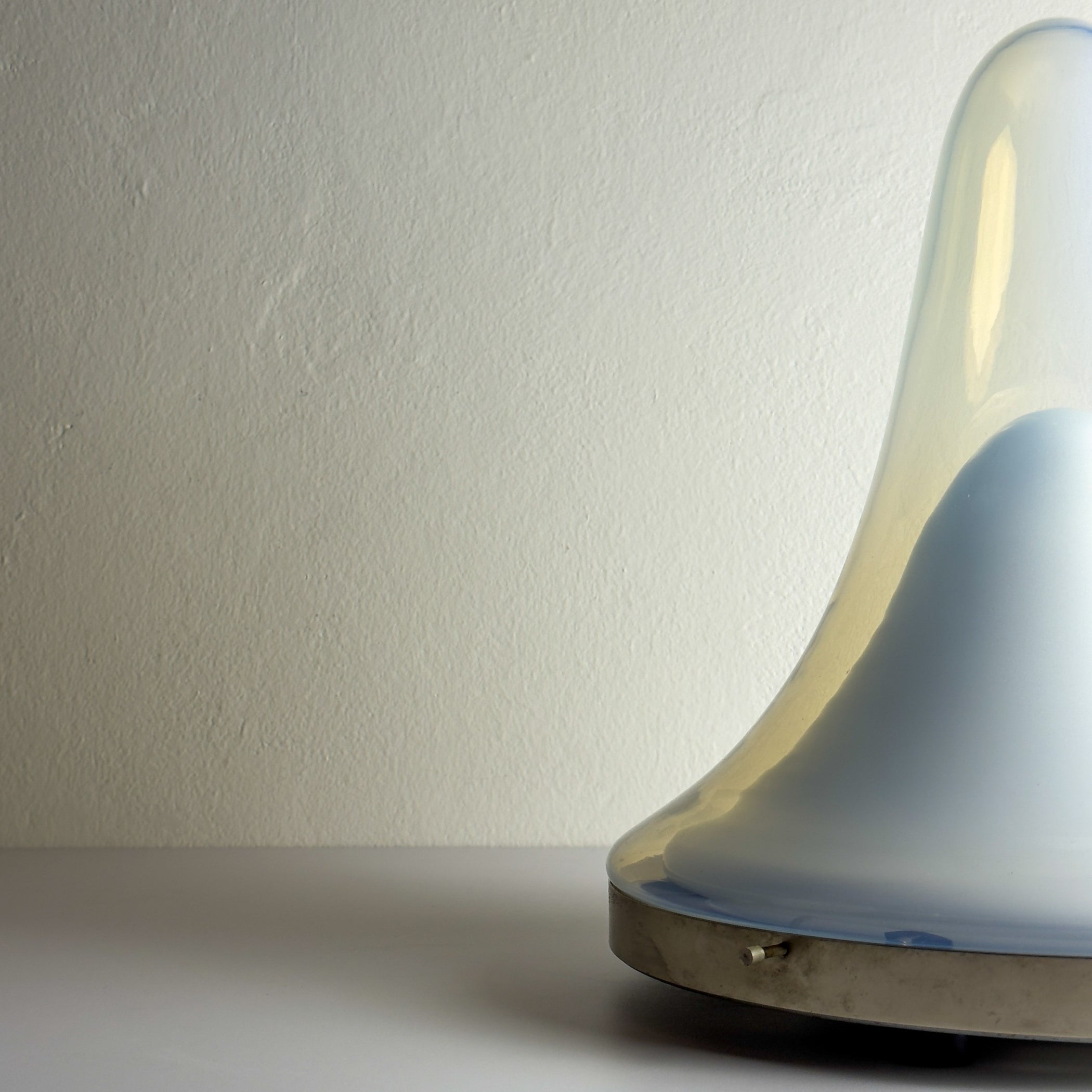 Original Murano table or ceiling lamp LS143, design Carlo Nason for AV Mazzega, Italy 1970s
