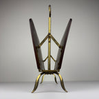 Vintage magazine rack, Italy 1950s
