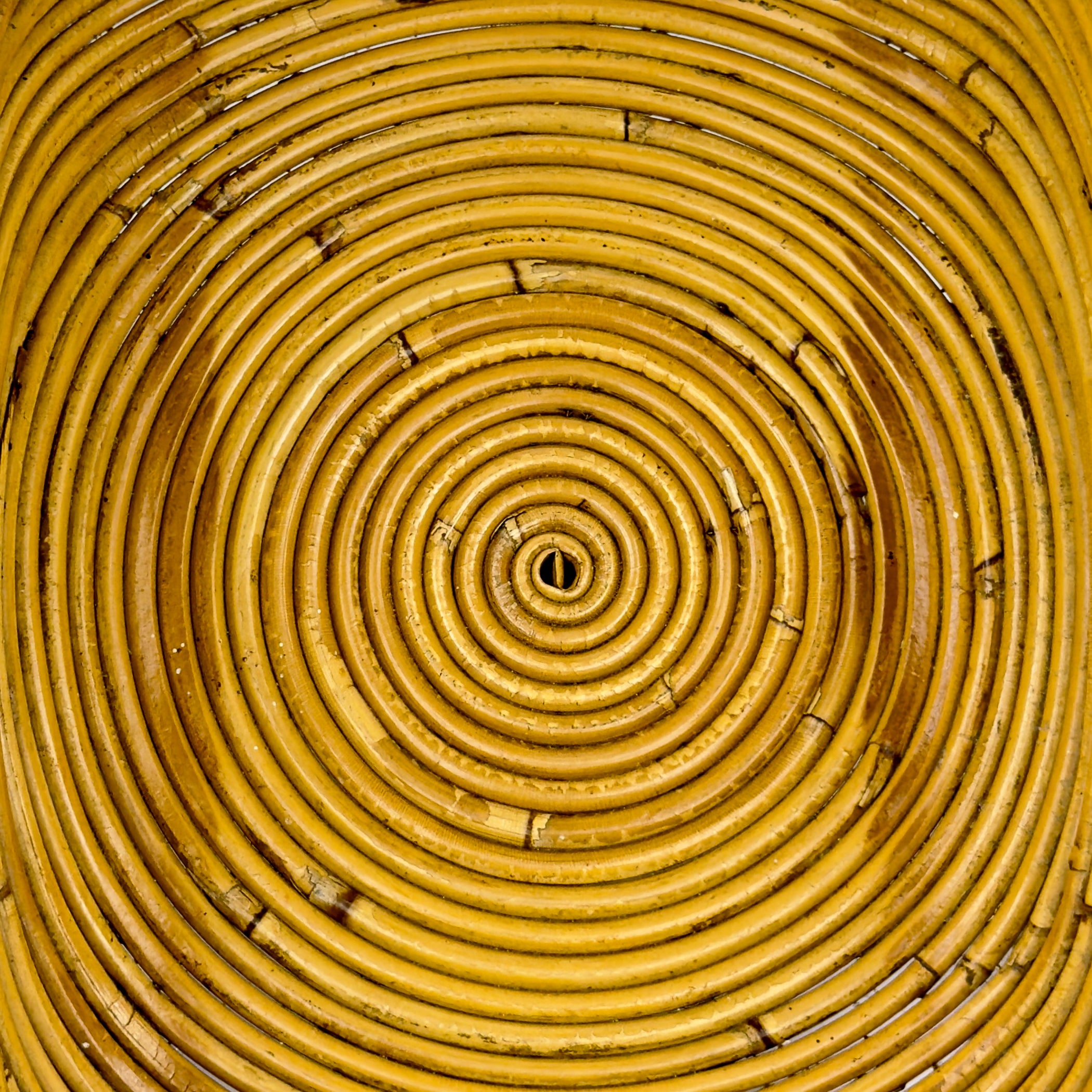 Vintage Bamboo magazine rack by Vivai Del Sud, Italy 1960s