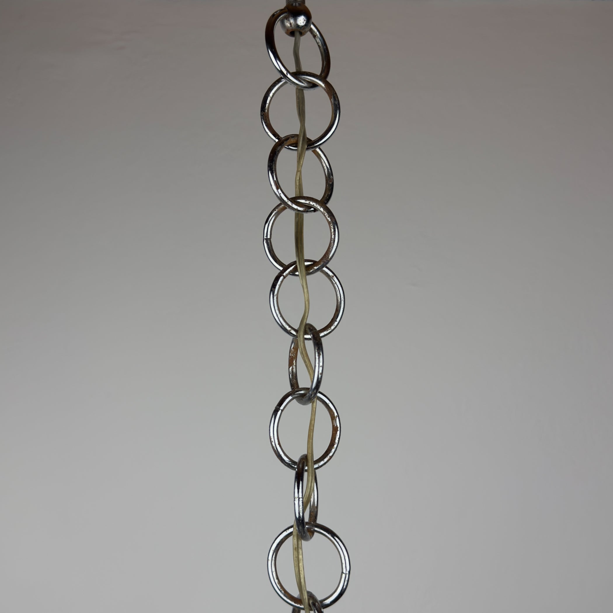 Vintage Pendant Light Flower, Italy 1960s