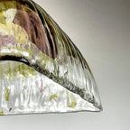 Vintage La Murrina Murano Glass Pendant Lamp: Italian MCM Lighting