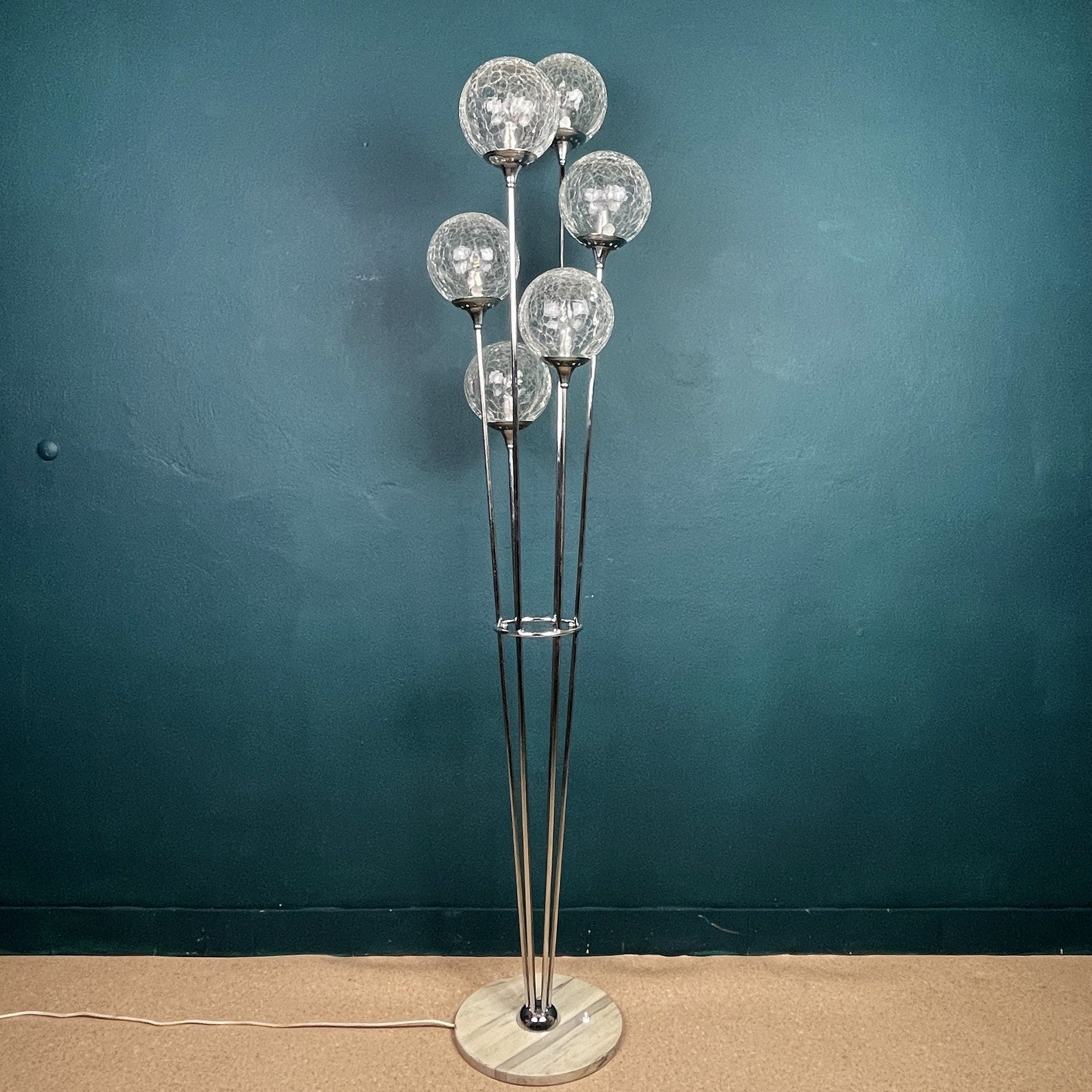 Mid-century floor lamp Alberello by Stilnovo Italy 1960s MCM vintage italian lighting