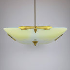 Art Deco Vintage Chandelier, Italy 1930s