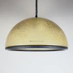 Large vintage pendant lamp by Idea Studio Techno Design for Luci Milano, Italy 1970s