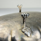 Vintage Silver Plated Bread Basket or Fruit Dish, Italy, 1950s