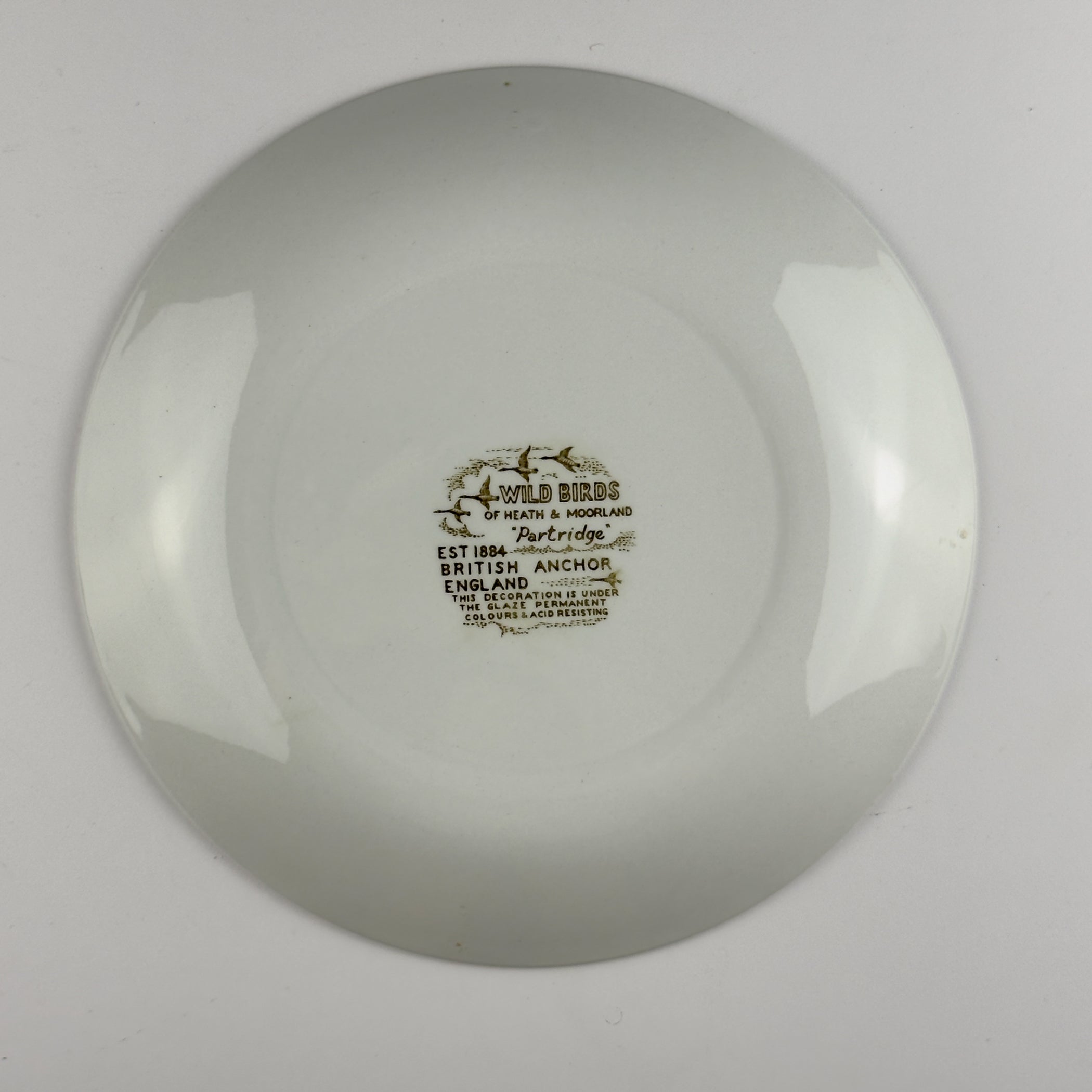 Vintage Johnson Brothers Game Birds Dinner Plates, Set of 7, England 1953-1976s