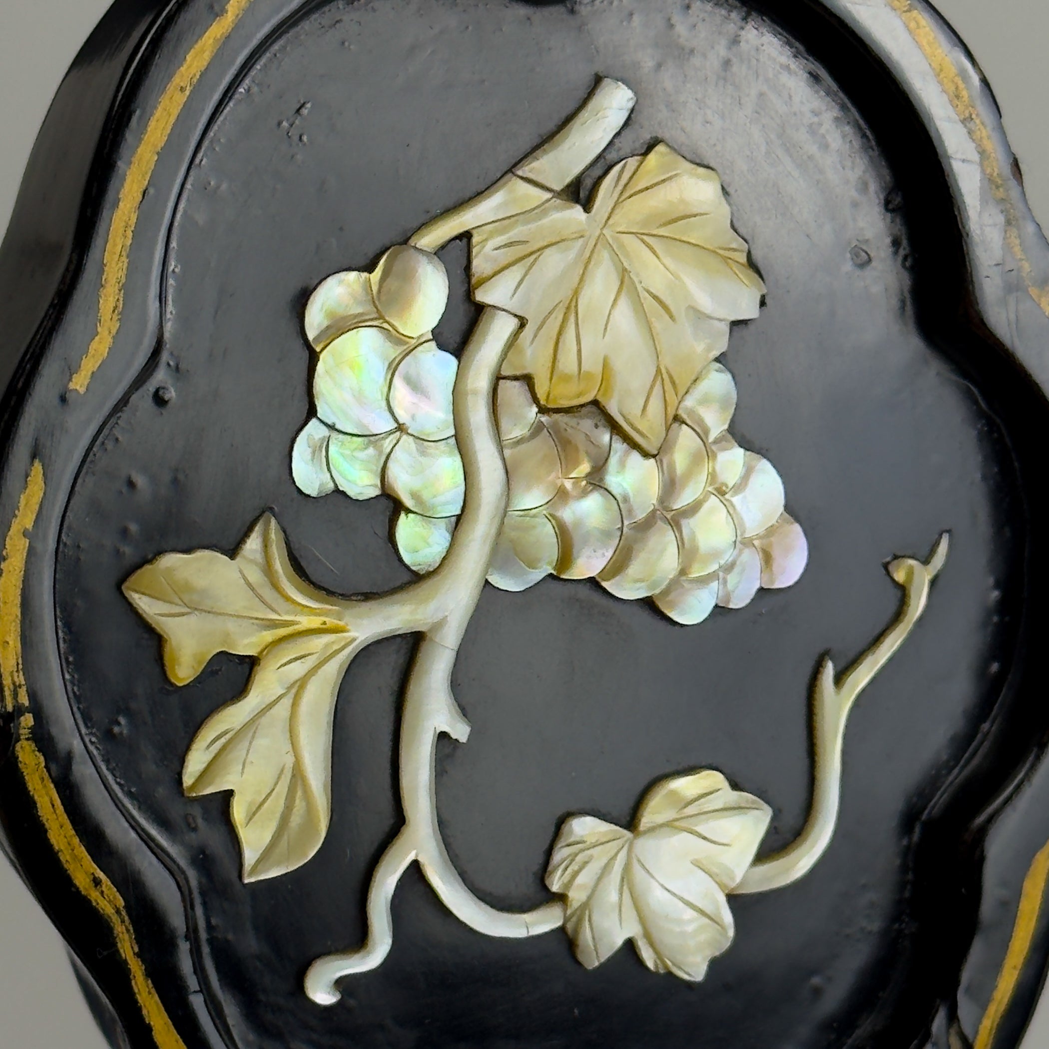 Mid-Century Italian Table, Style Chinoiserie, 1960s