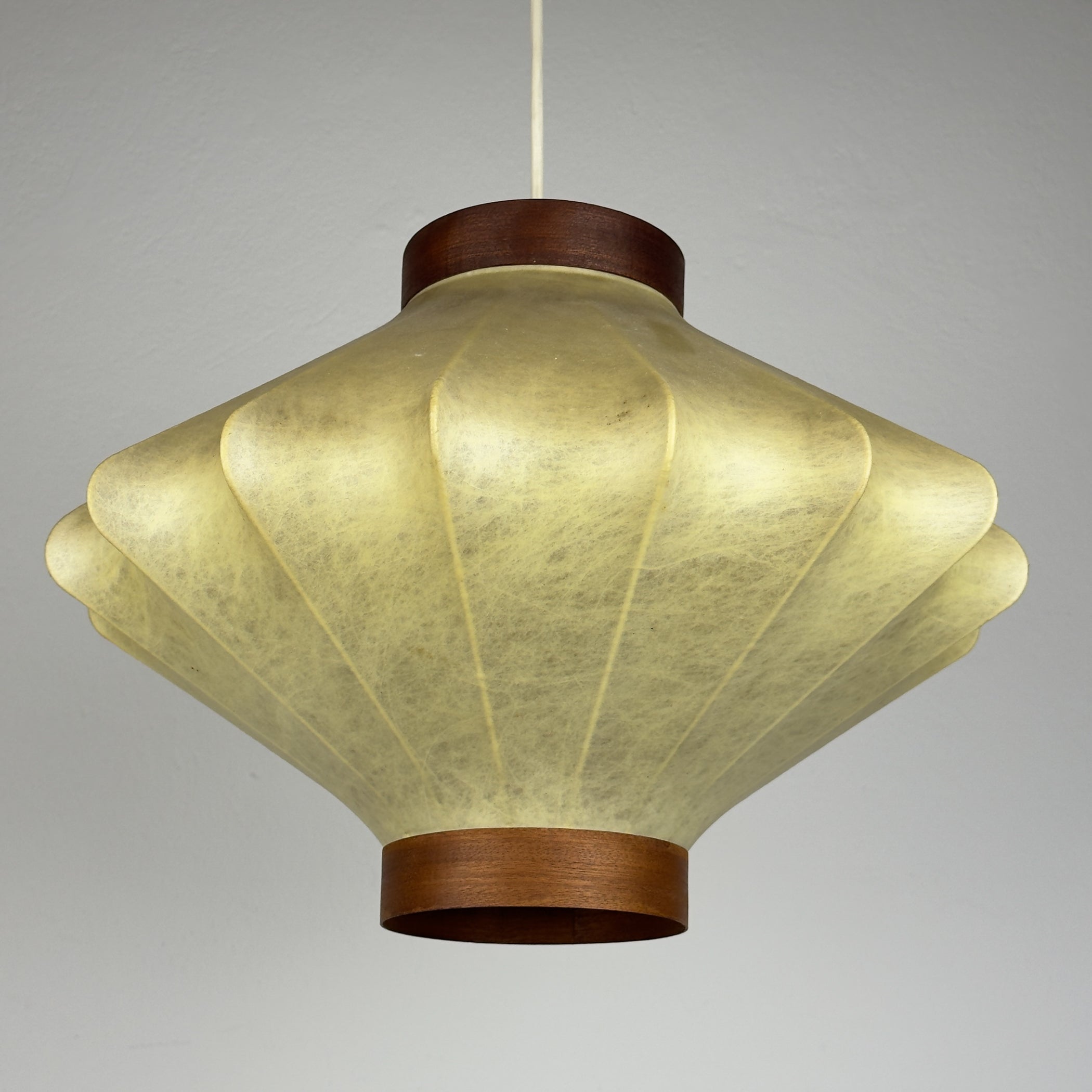 Mid-century cocoon pendant lamp, Achille Castiglioni, Italy 1960s