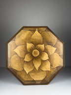 Vintage wooden side table, Italy 1950s
