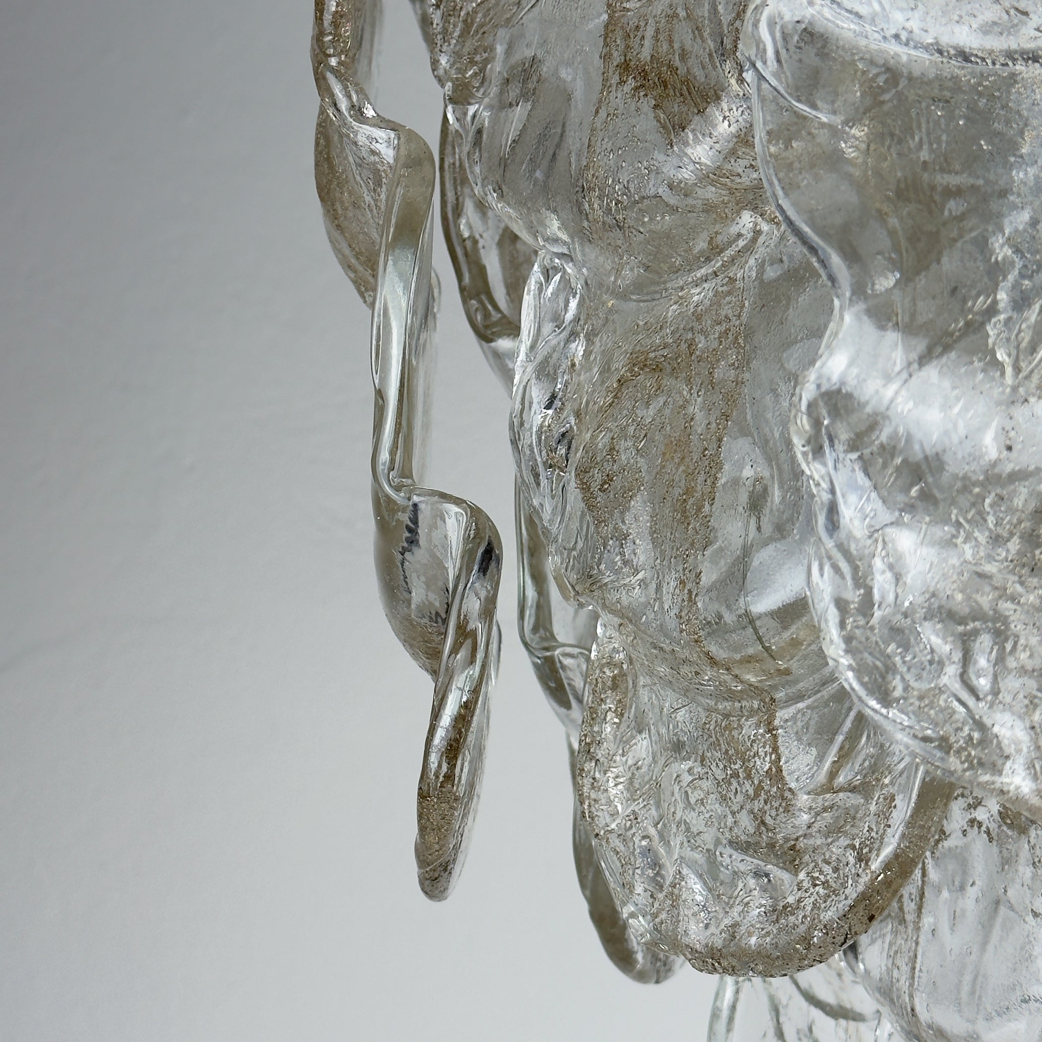 Vintage Murano chandelier by Mazzega, Italy 1970s